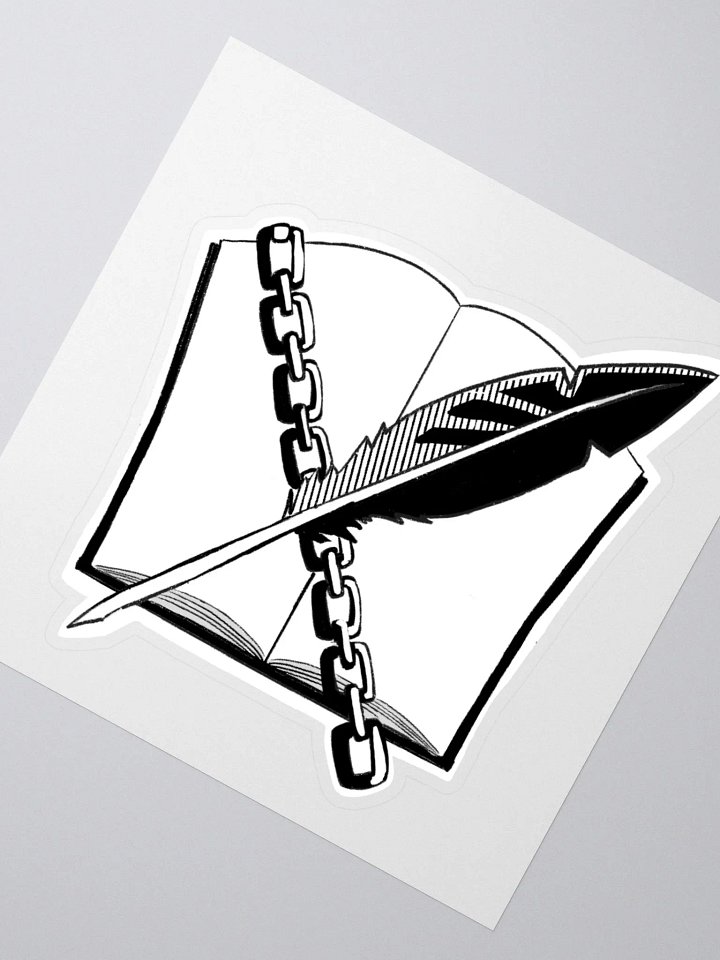 Ka-esh Black & White Symbol Sticker product image (2)