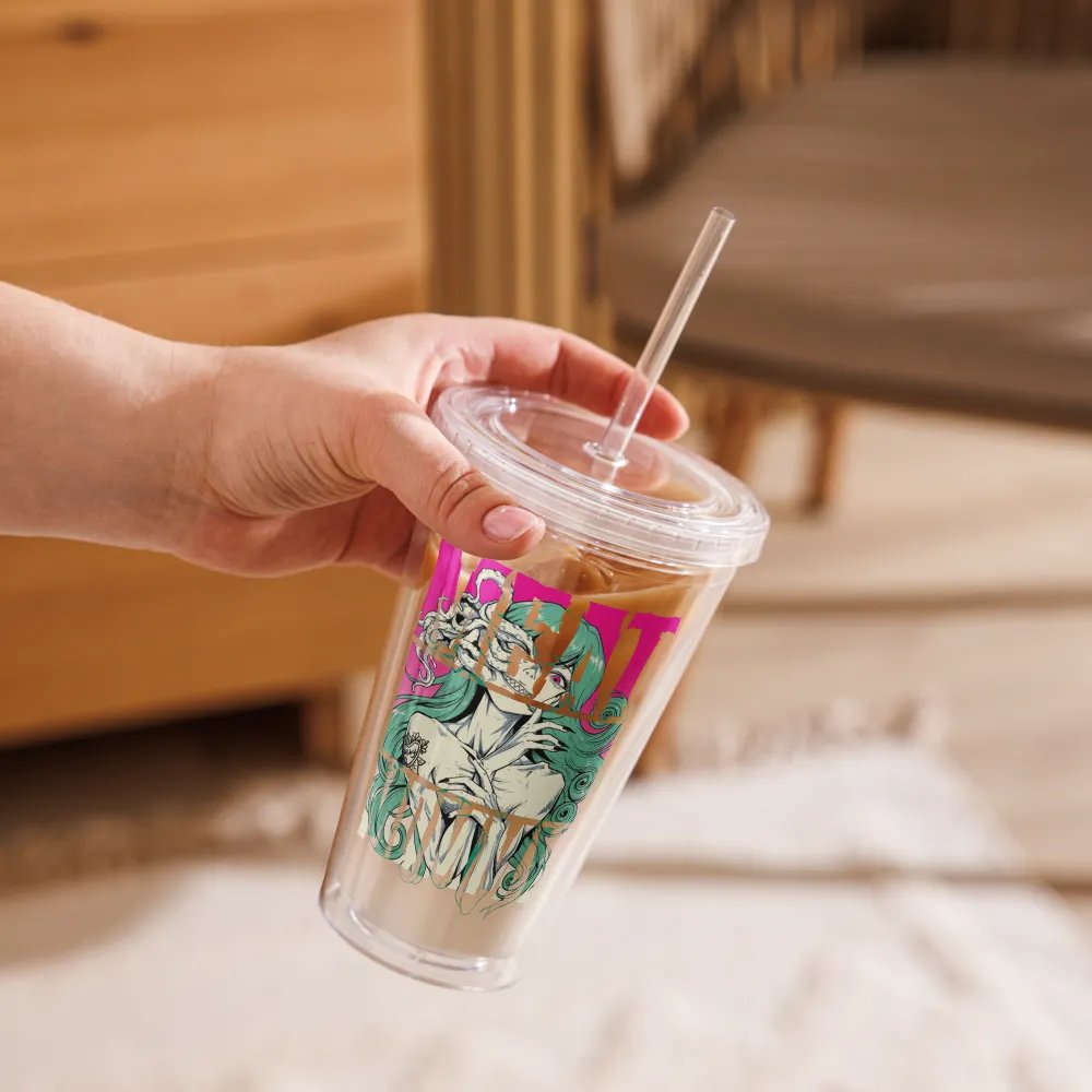 Body Horror Meat Mommy Plastic Tumbler product image (10)