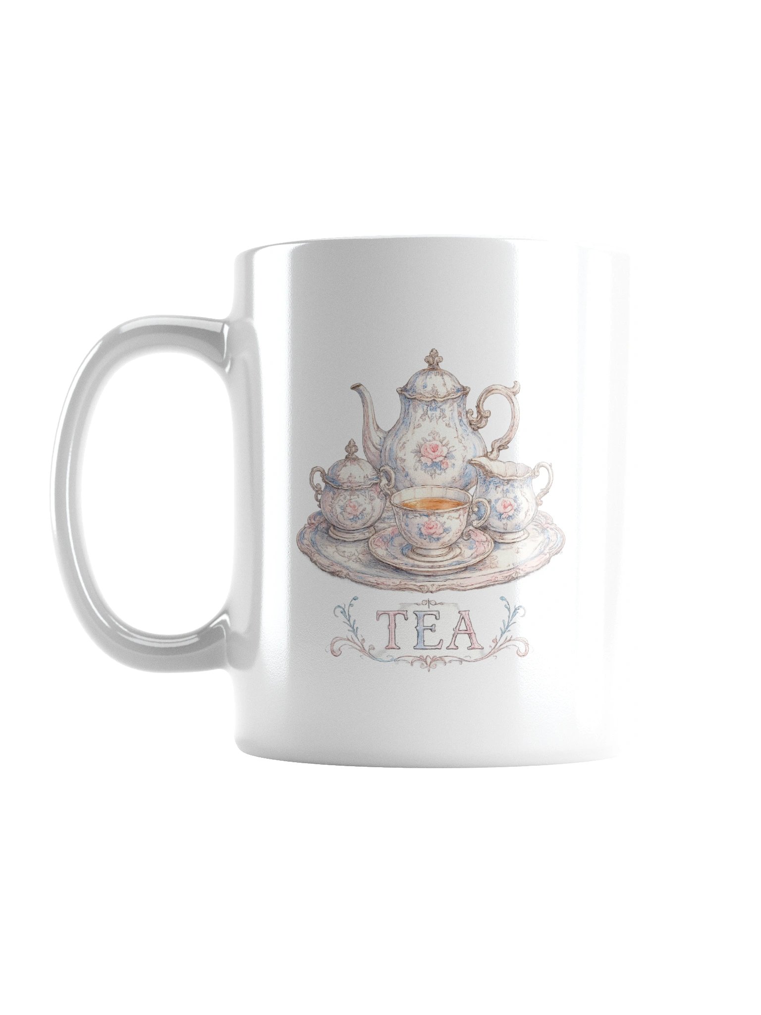 English Tea Party Ceramic Mug product image (1)