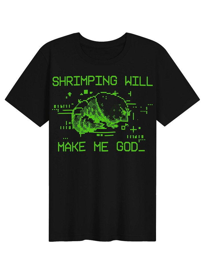 Shrimping Will Make Me God - Supersoft Dark TShirt product image (9)