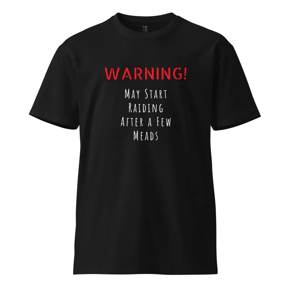 Slogan T-Shirt - Warning product image (1)