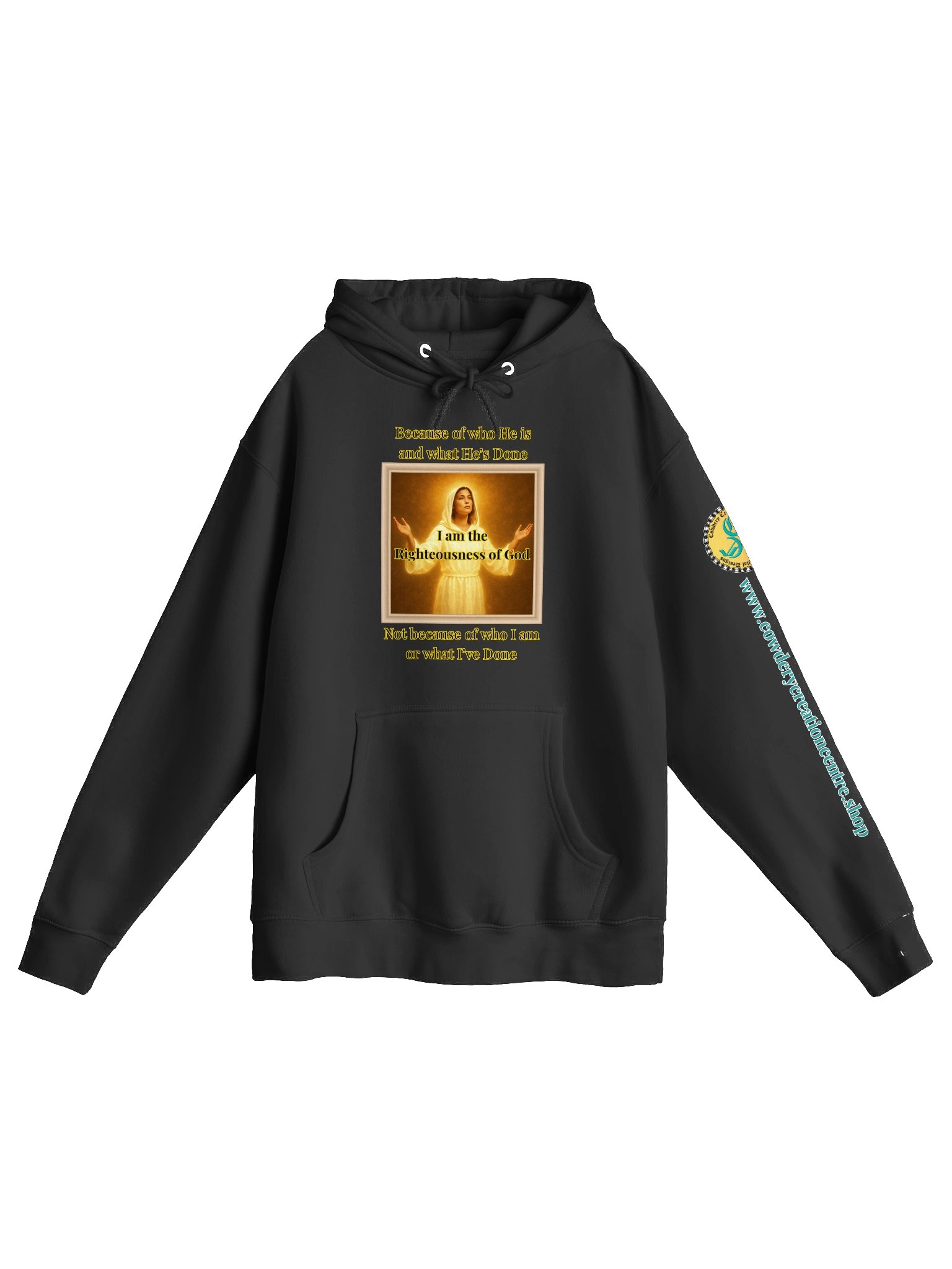 I am the Righteousness of God (Female) Lane Seven Premium Pullover Hoodie product image (6)
