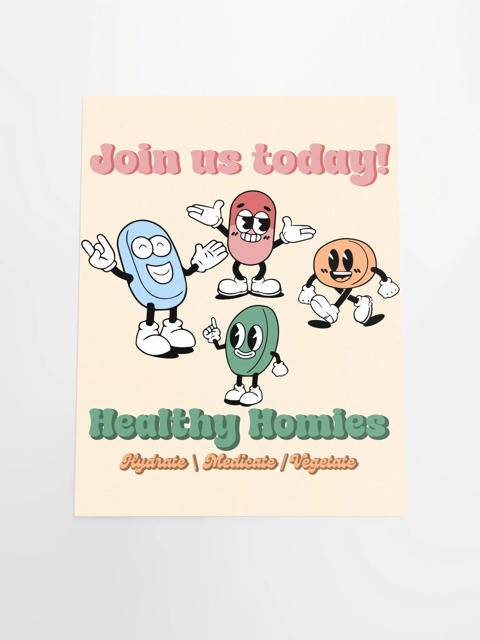 Healthy Homies Poster product image (4)