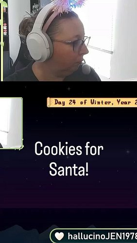 Remember to leave cookies out for Santa in #Stardewvalley and he'll leave you something in return!