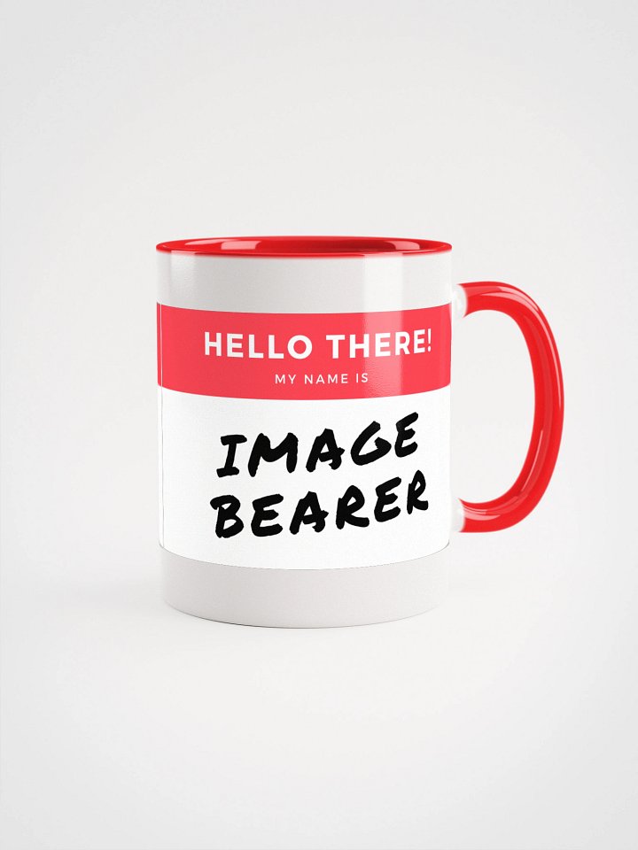 HELLO MY NAME IS IMAGE BEARER Mug product image (2)