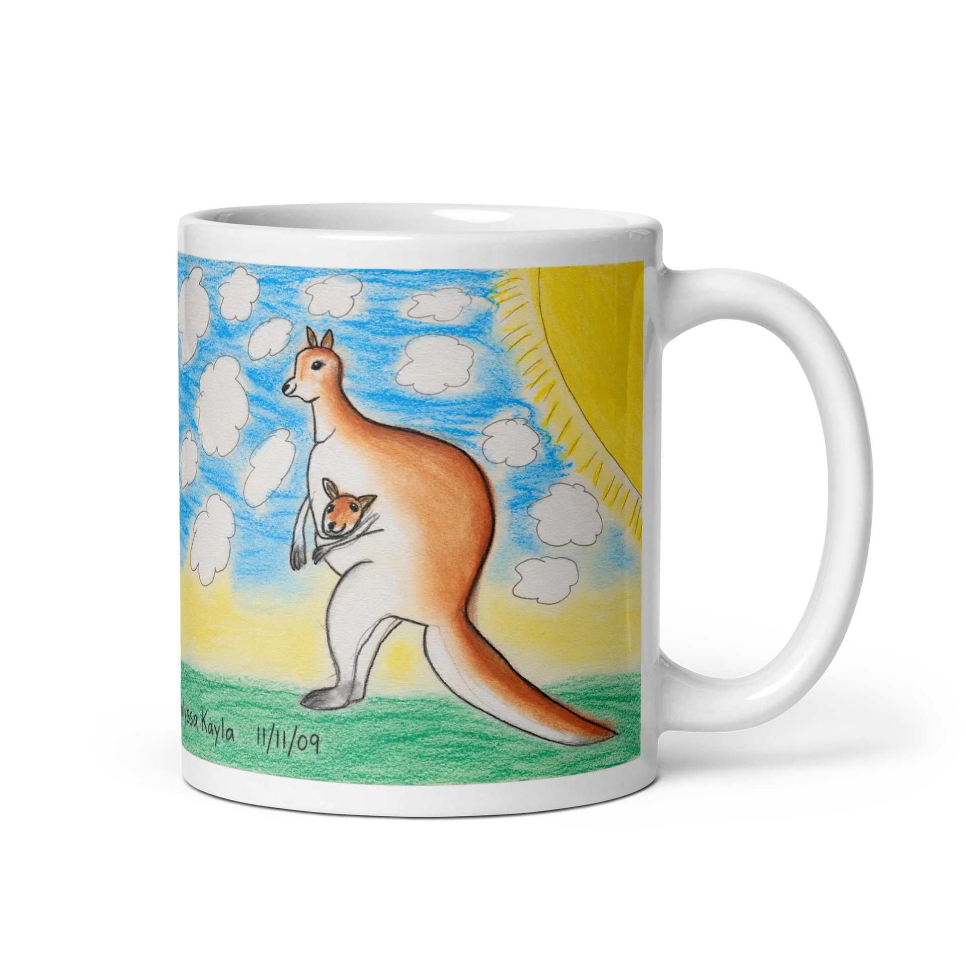 AK’s Mommy and Me Kangaroos Mug product image (1)