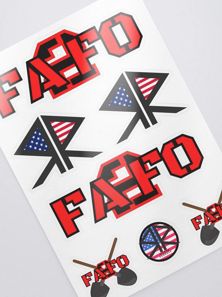 Sticker Sheet FA2FO and Logo product image (2)