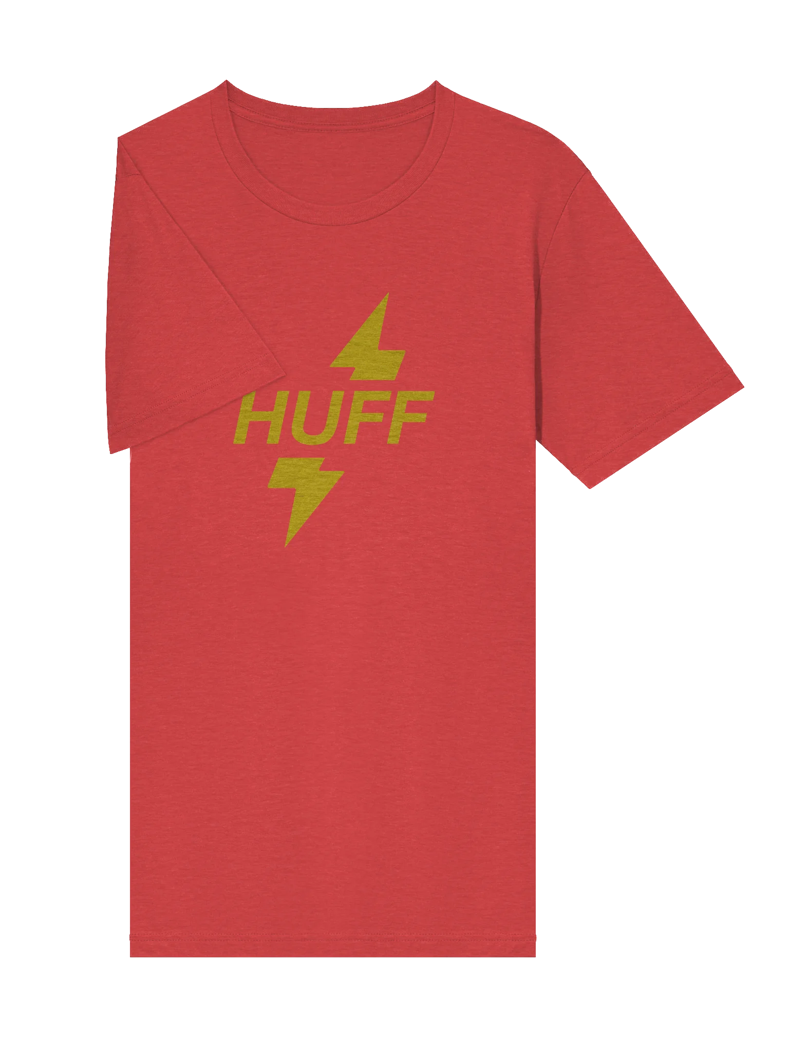 Huff Bolt Short Sleeve T-Shirt Red (Large Logo) product image (5)