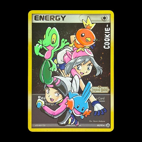 Gen 3 starters sketch on energy, hand drawn on legend maker energy by @mattsworlds
Artwork drawn from an old comic design by ...