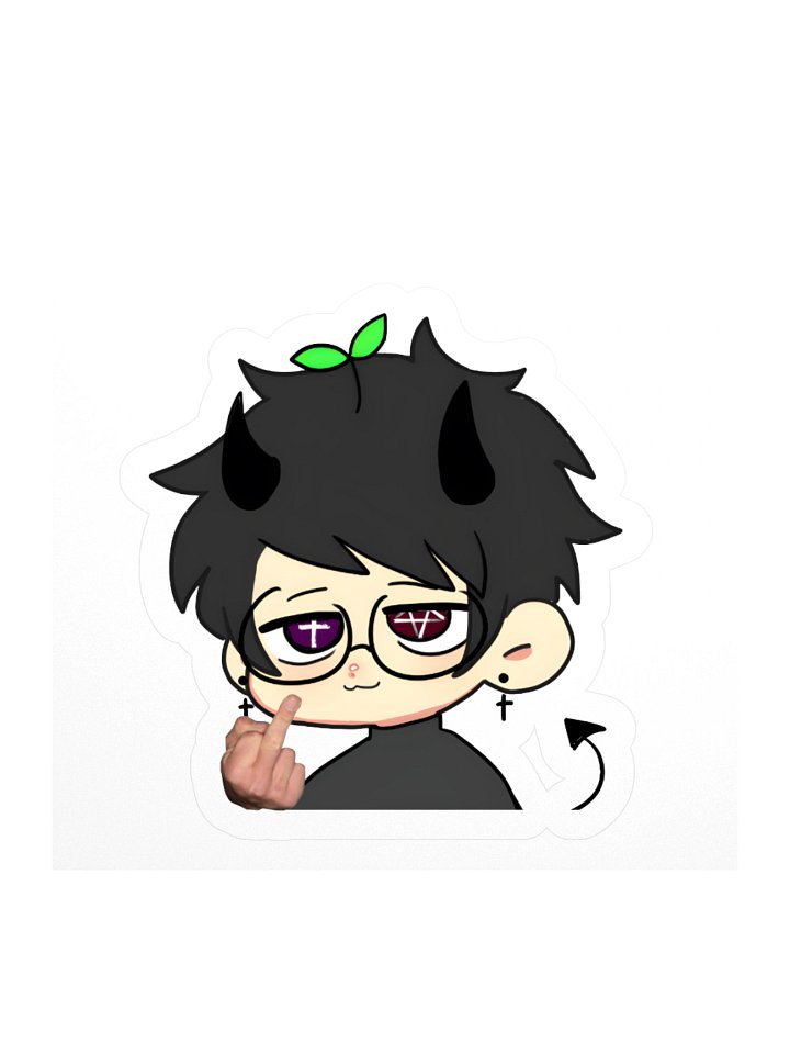 "Dis the finger" Sticker product image (2)