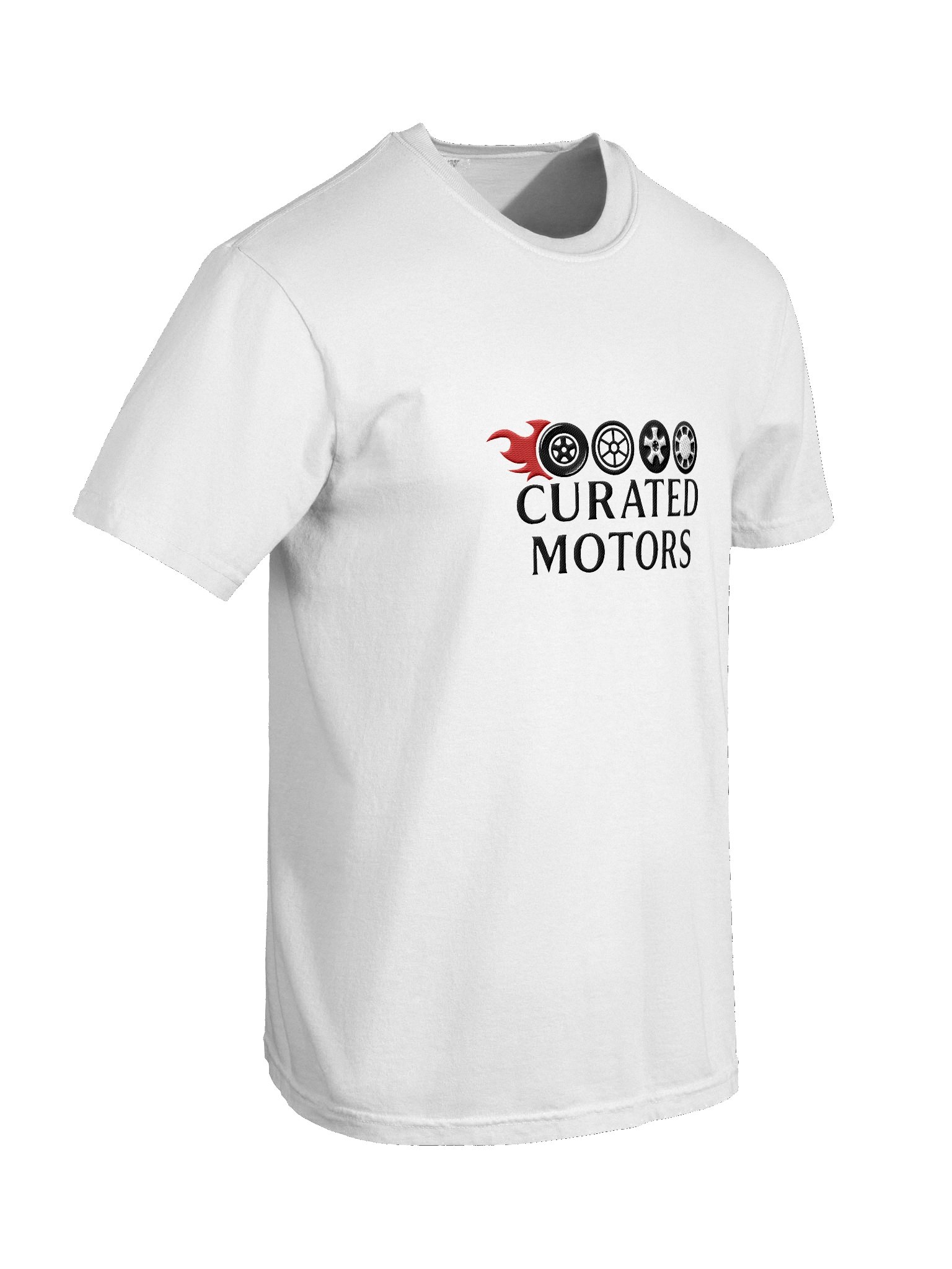 CM EMBROIDERED B&G wheels shirt product image (8)