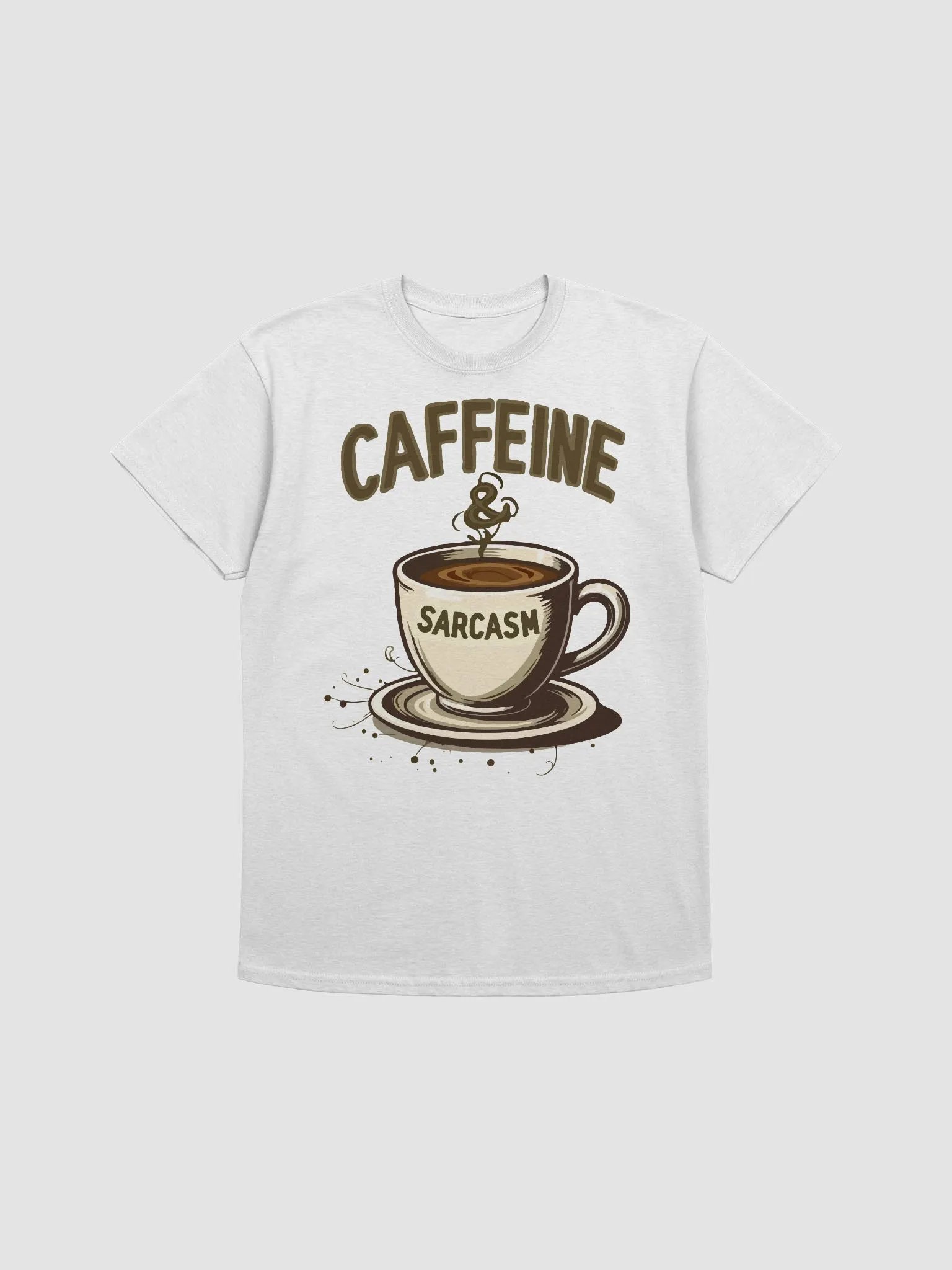 Caffeine & Sarcasm T-Shirt product image (1)