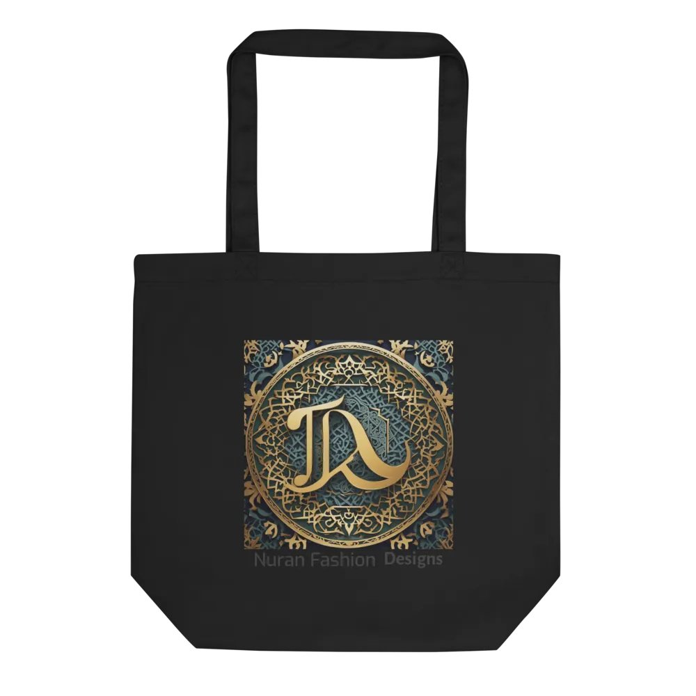 Golden Arabic Calligraphy Eco Tote product image (2)