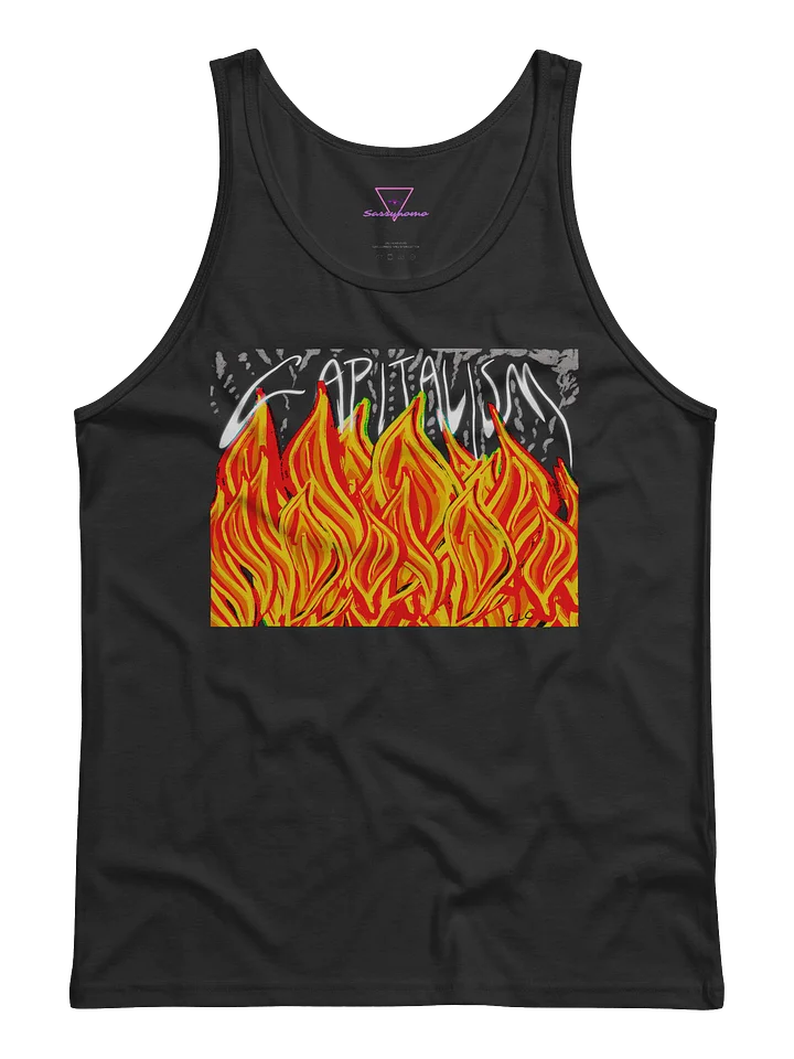 Burn Capitalism Down tank product image (2)