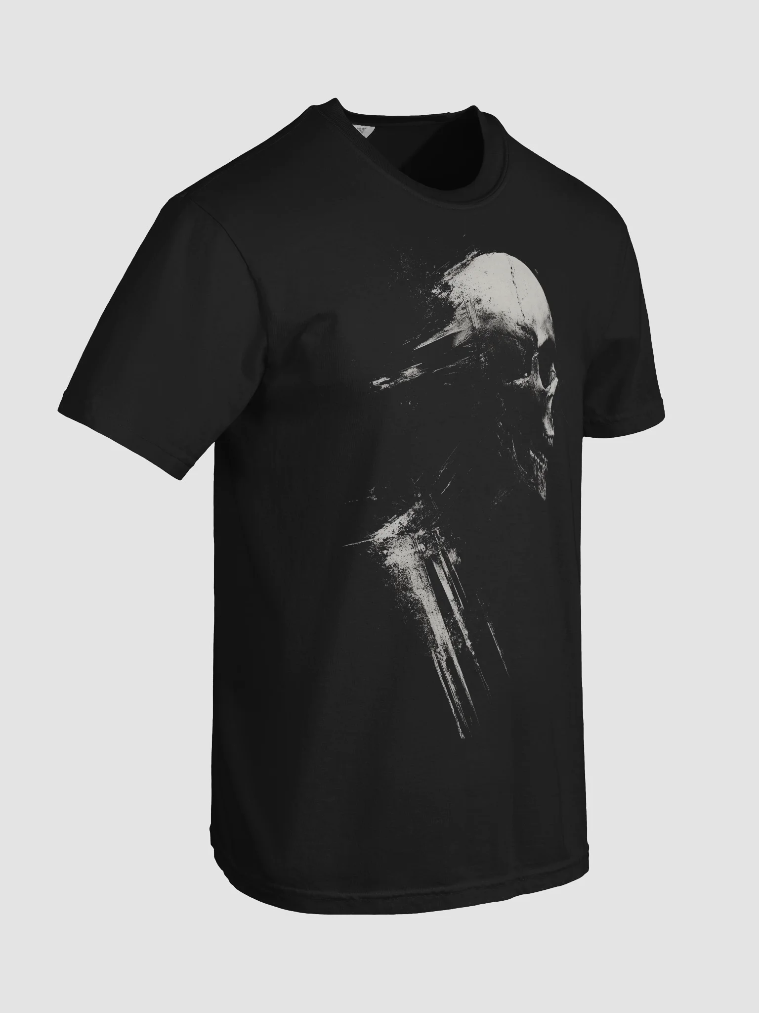 Bone Profile Black Short-Sleeve Graphic T-Shirt product image (8)