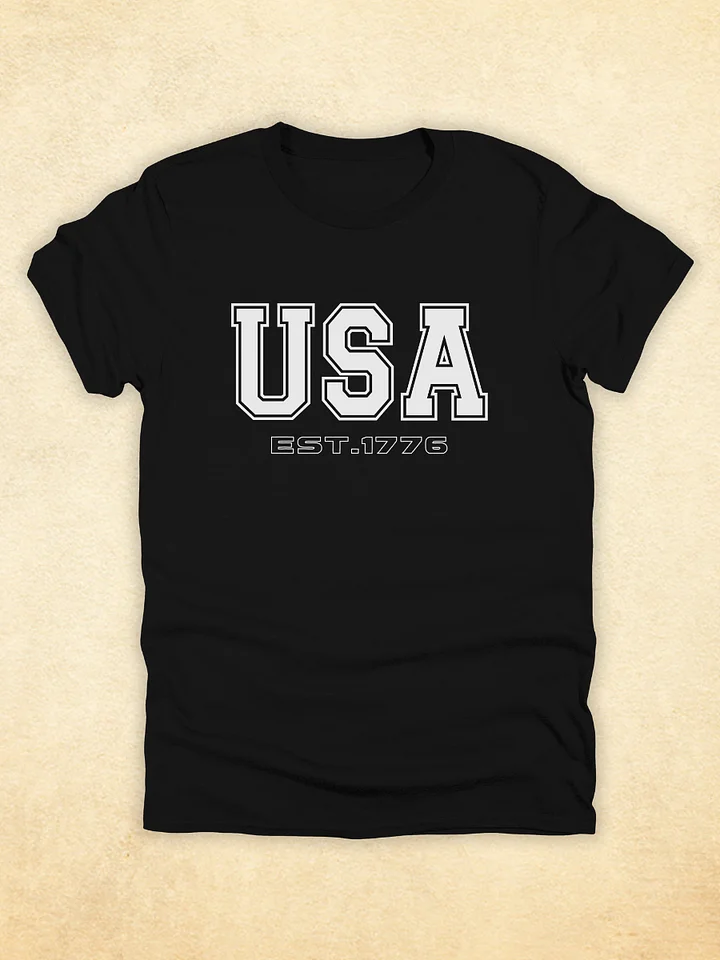 USA Tee For Women | Patriotic 1776 T-Shirt product image (2)
