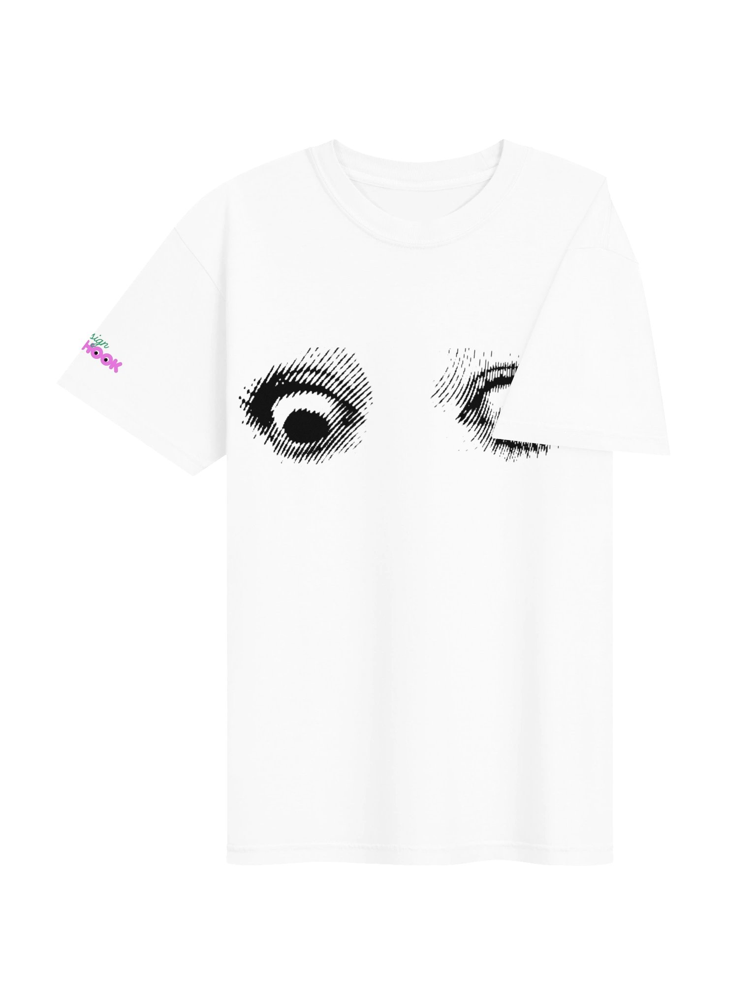 Obushook T — Staring Eyes Graphic Tee product image (5)
