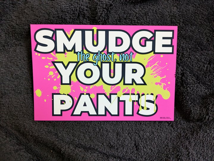 Smudge the Ghost, not your Pants! Print/Card product image (2)