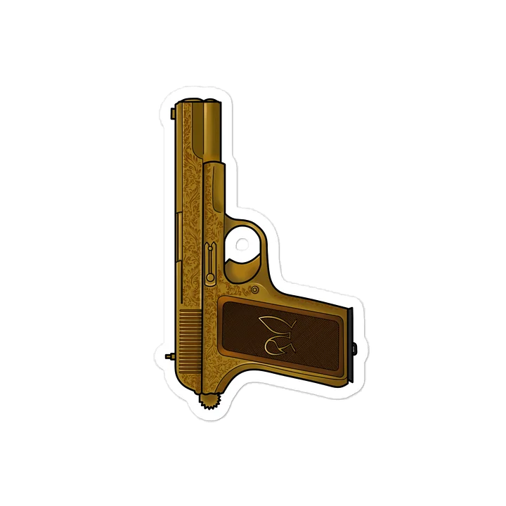Boss Bunny Golden TT Sticker product image (2)
