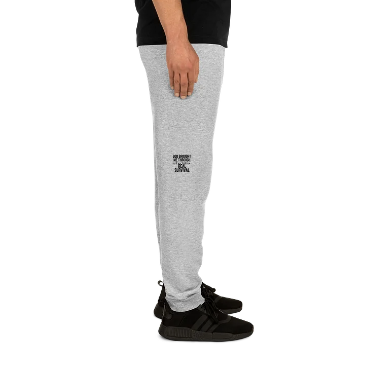 God Brought Me Through “Real Survival” Joggers | GBMT Premium Comfort Sweatpants product image (2)