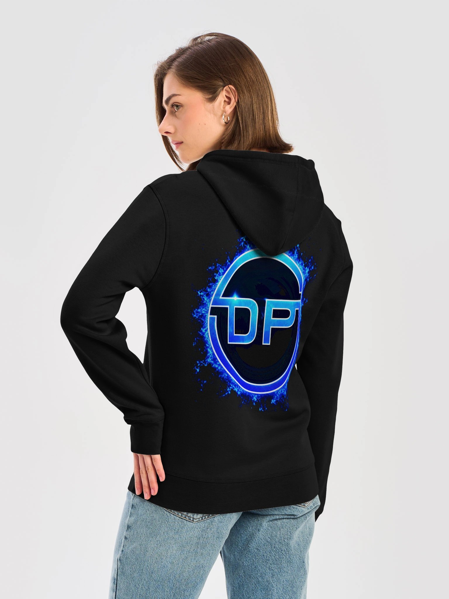 Phant Owl/DP Logo Unisex Organic Hoodie product image (6)