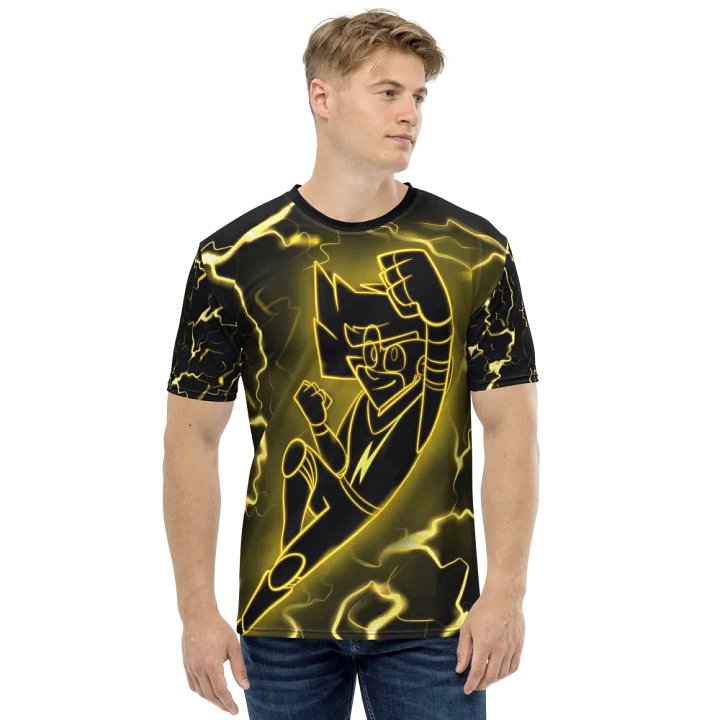 Swift Spark: Lightning Hero All-Over print Tee product image (1)