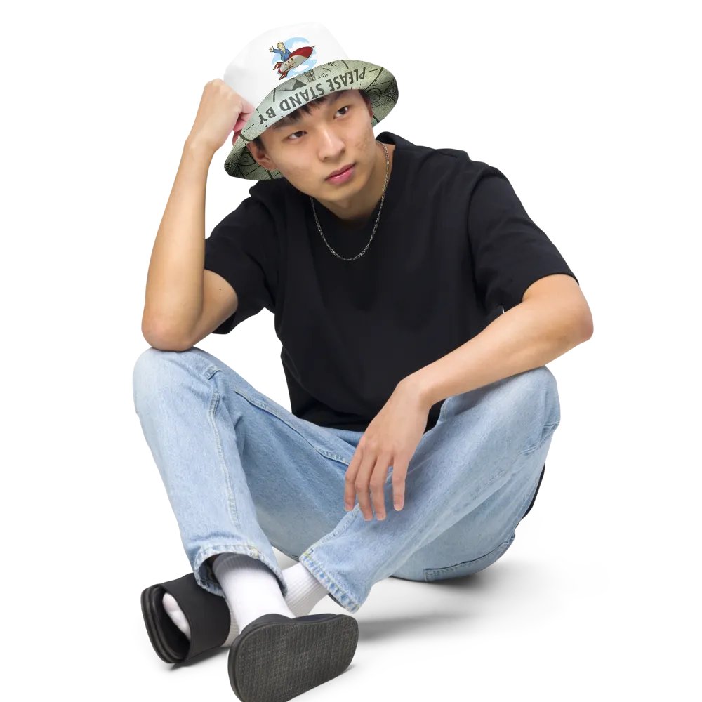 Fallout 76 Please Stand By Reversable Hat product image (7)