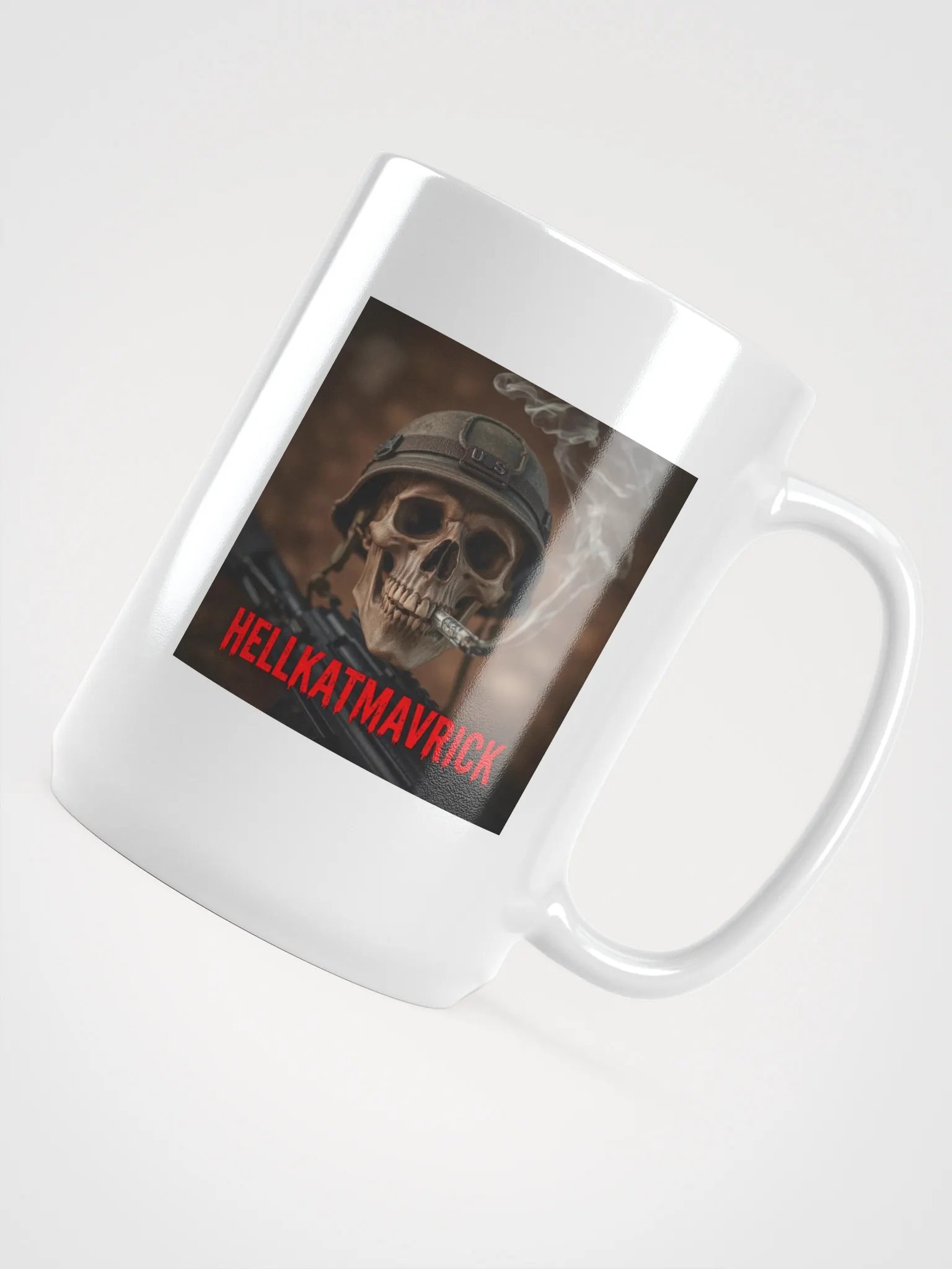 KICK Printed White Glossy Mug product image (4)