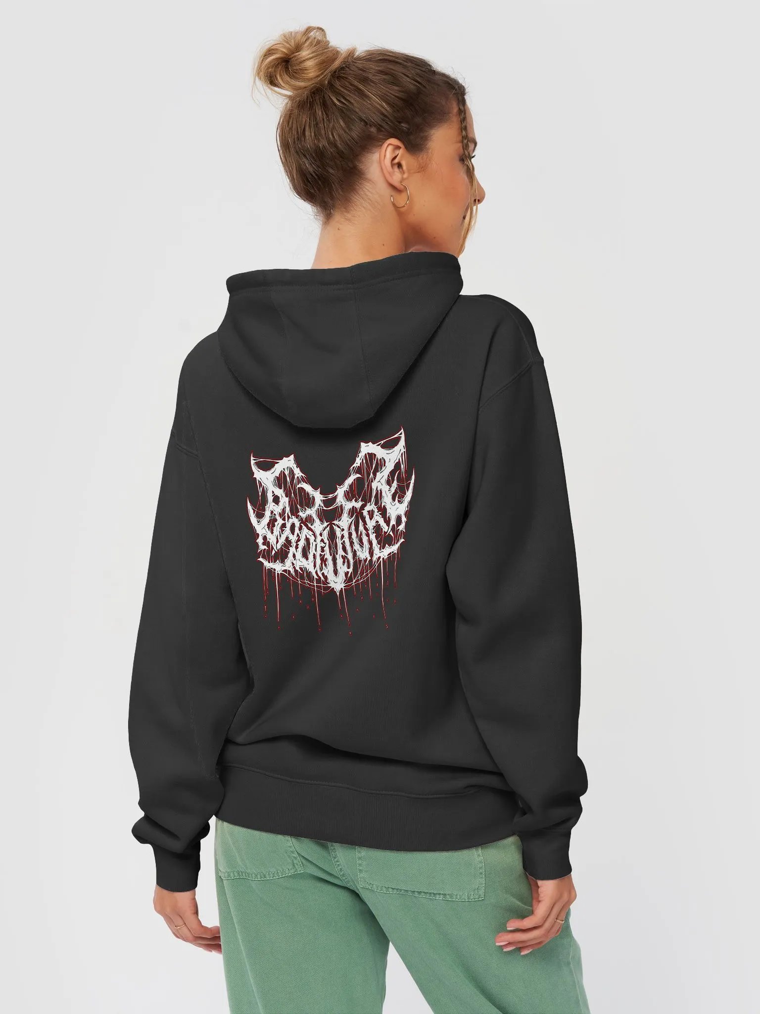 HORRORCORE OUTLINE HOODIE product image (4)