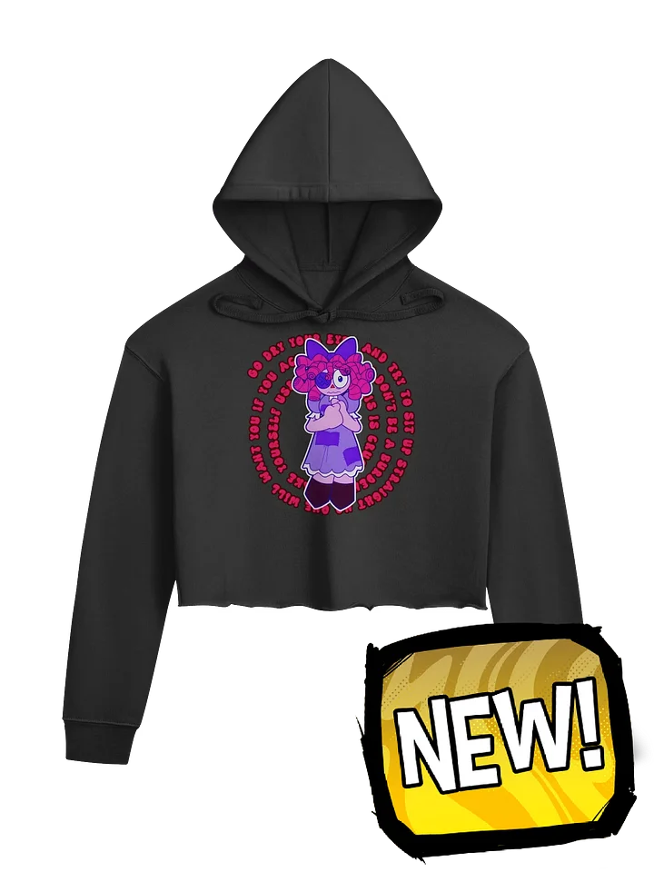 Mom Friend Crop Hoodie product image (1)