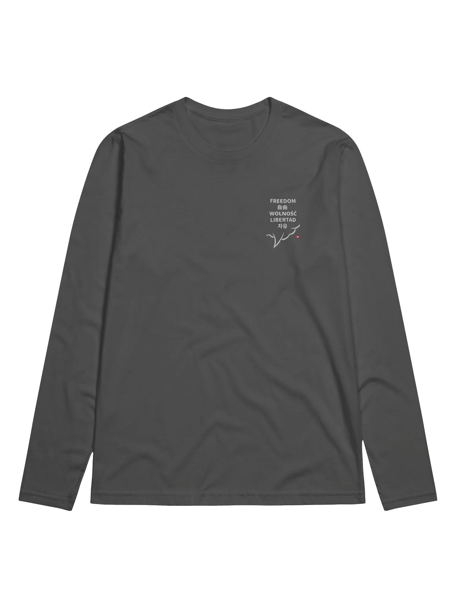 PREMIUM UNISEX LONG SLEEVE SHIRT, FREEDOM product image (7)