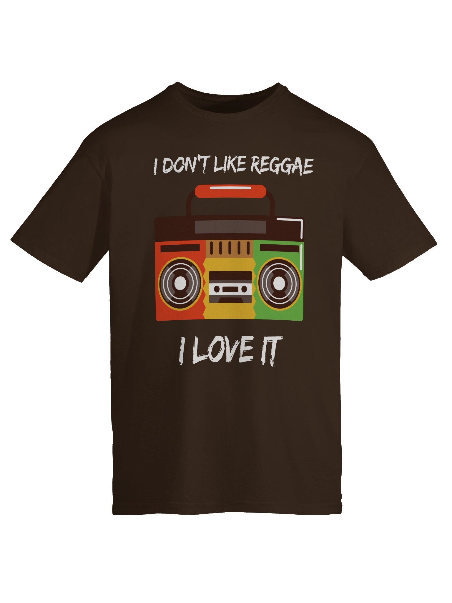 Reggae graphic boombox t-shirt product image (17)