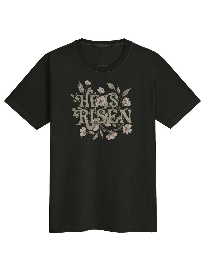 He is Risen Unisex Plant Tee product image (4)