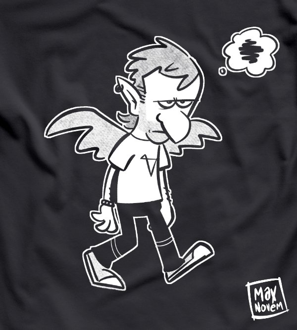 Bummer Wings tee (large print) product image (1)