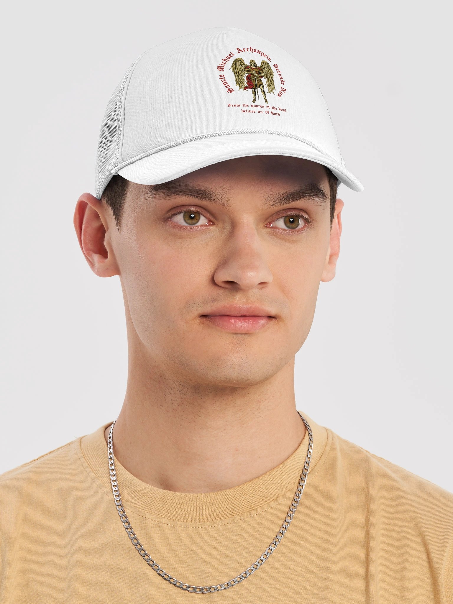 Saint Michael (Archangel) Merch hat product image (2)