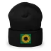 Hidden Disability Sunflower Embroidered Beanie