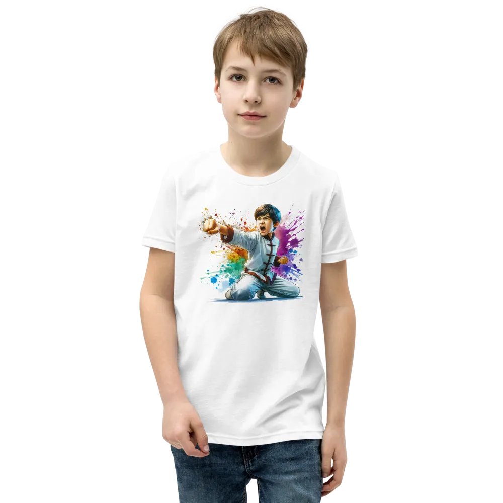 Dynamic Kung Fu Youth Martial Arts T-Shirt product image (2)