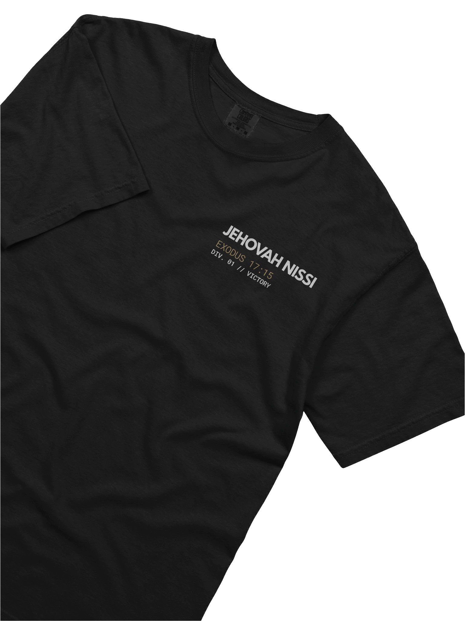 Jehovah Nissi "Victory Standard" Heavyweight Tee + Free Prayer Guide product image (10)