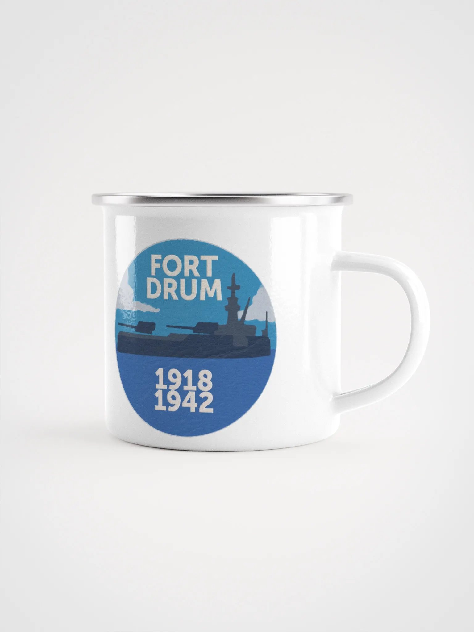 Fort Drum Enamel Mug product image (1)