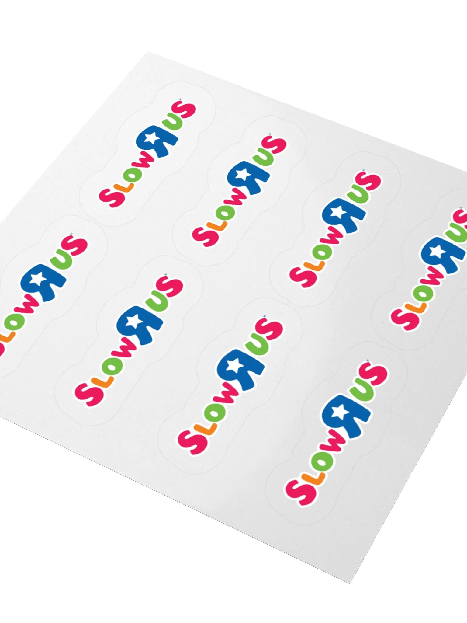 SLOW-R-US STICKERS (8-PACK) product image (3)