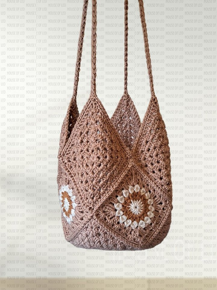 Ella Boho Tote Bag Crochet Pattern product image (1)