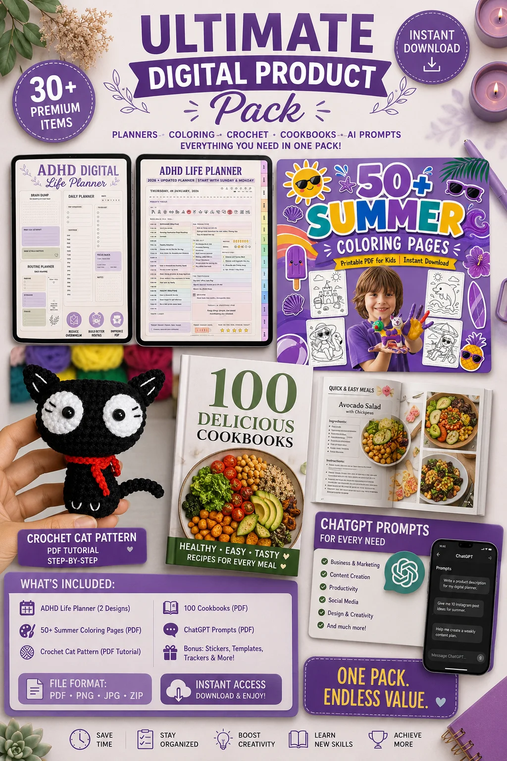 Ultimate Digital Product Pack – باقة جاهزة لإعادة البيع product image (1)