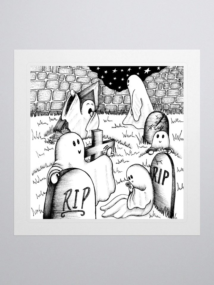 Graveyard Wake Up Stickers product image (1)