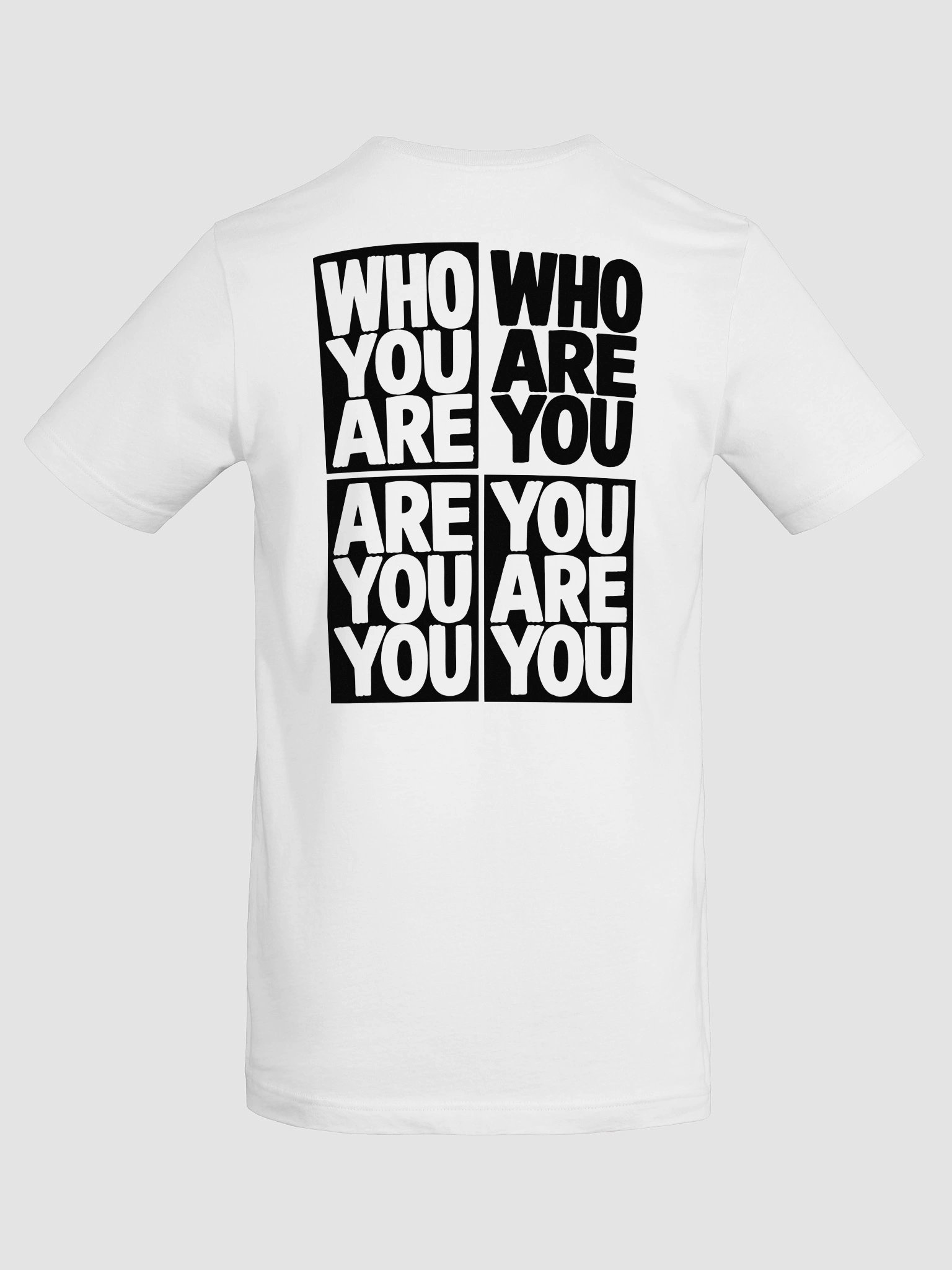 Who You Are Graphic Tee | Bold Identity T-Shirt product image (4)