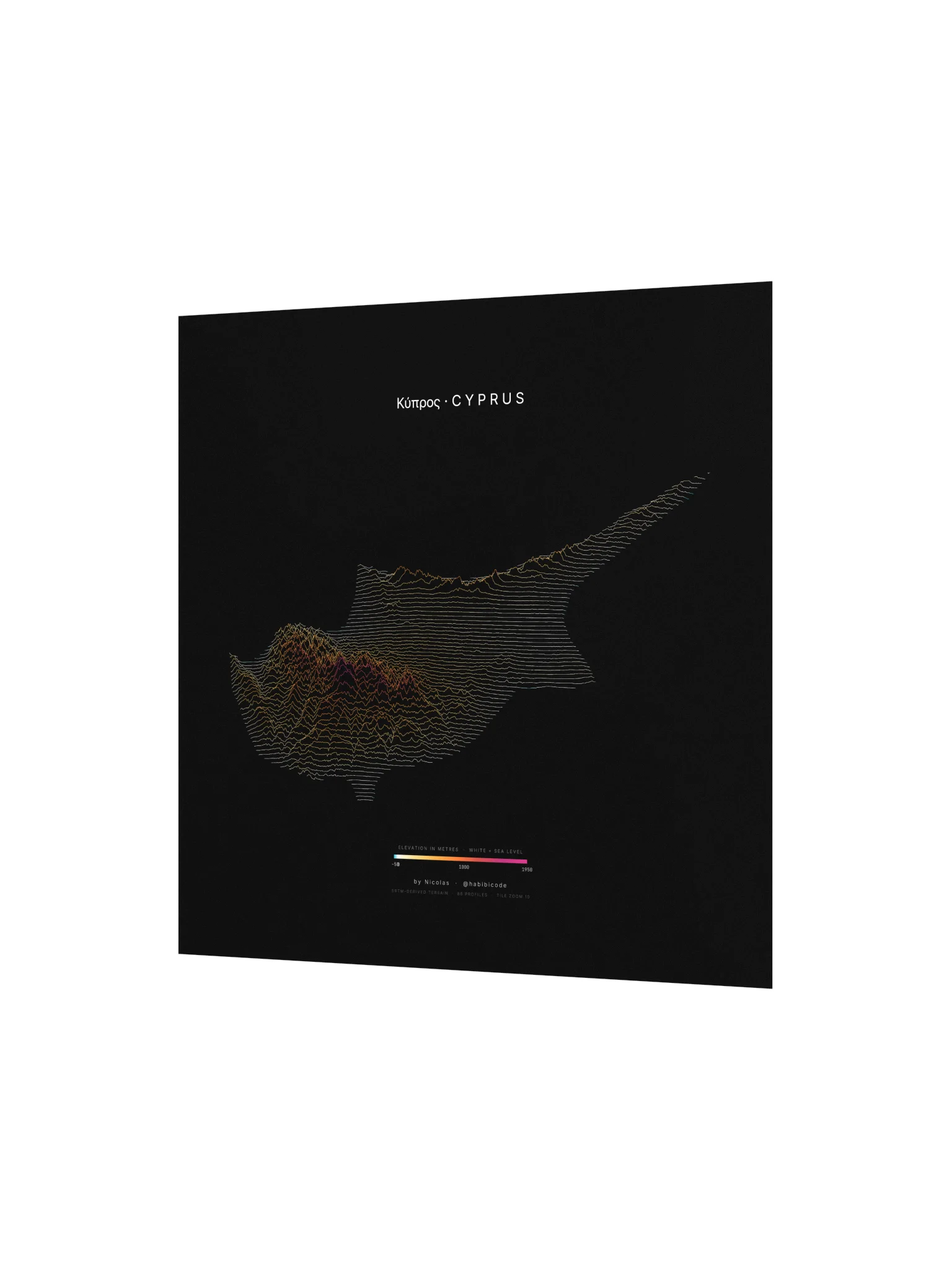 Ridgeline Poster - Cyprus product image (2)
