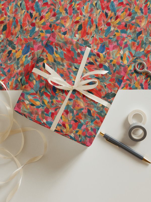 Symmetry in Color: Abstract Wrapping Paper Set product image (1)