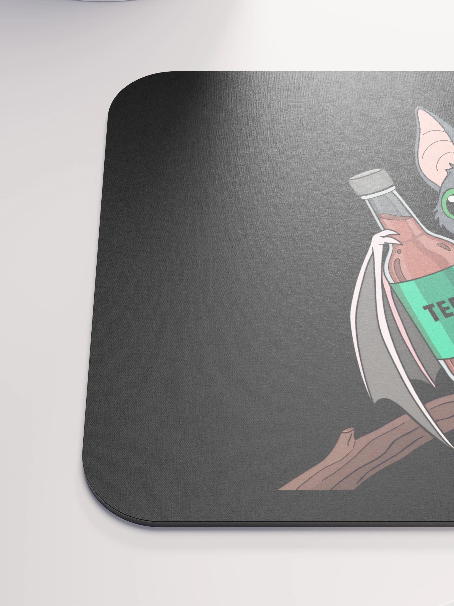 Spicy Bat - Black Mouse Pad product image (6)