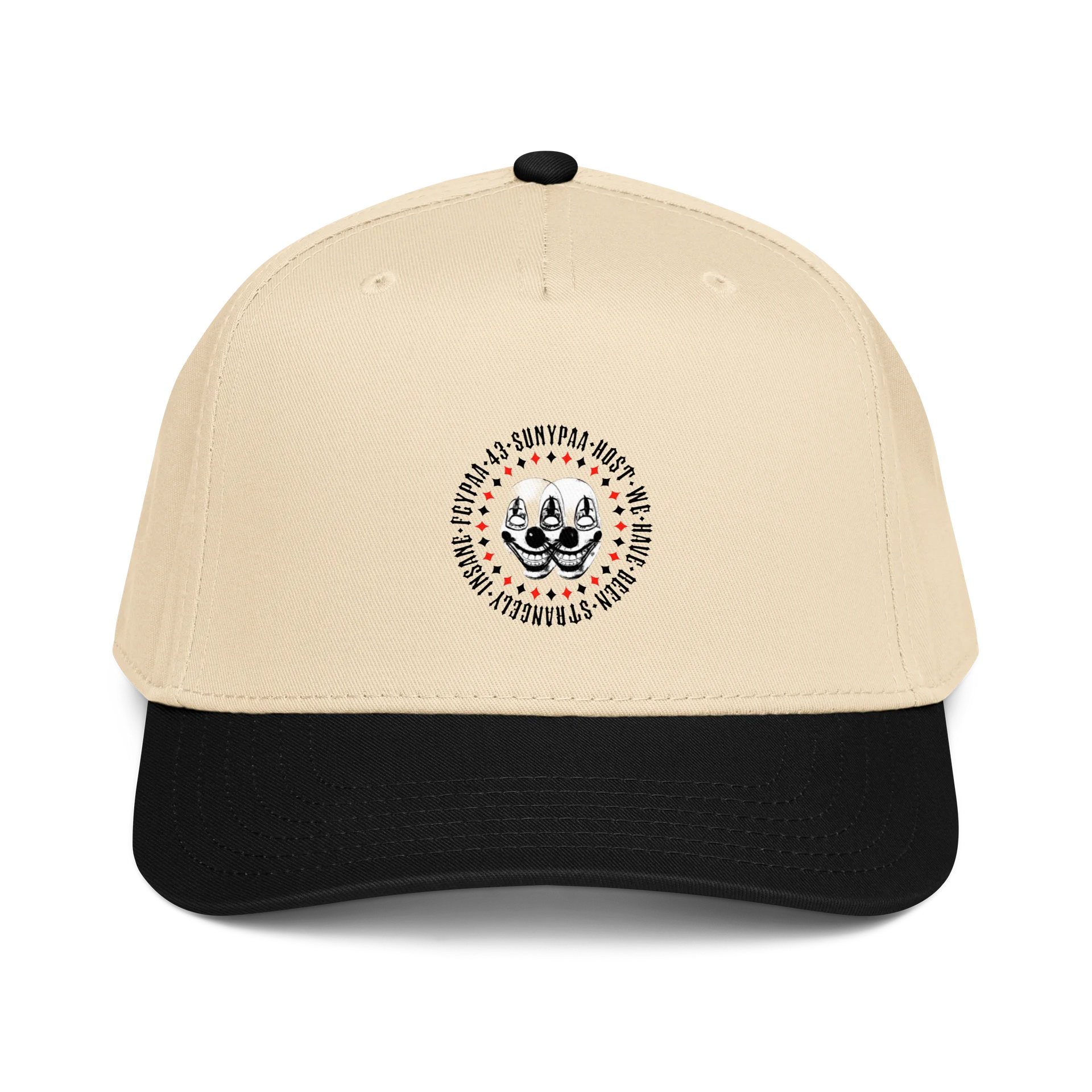 Red & Black Twin Grin Snap Back product image (1)