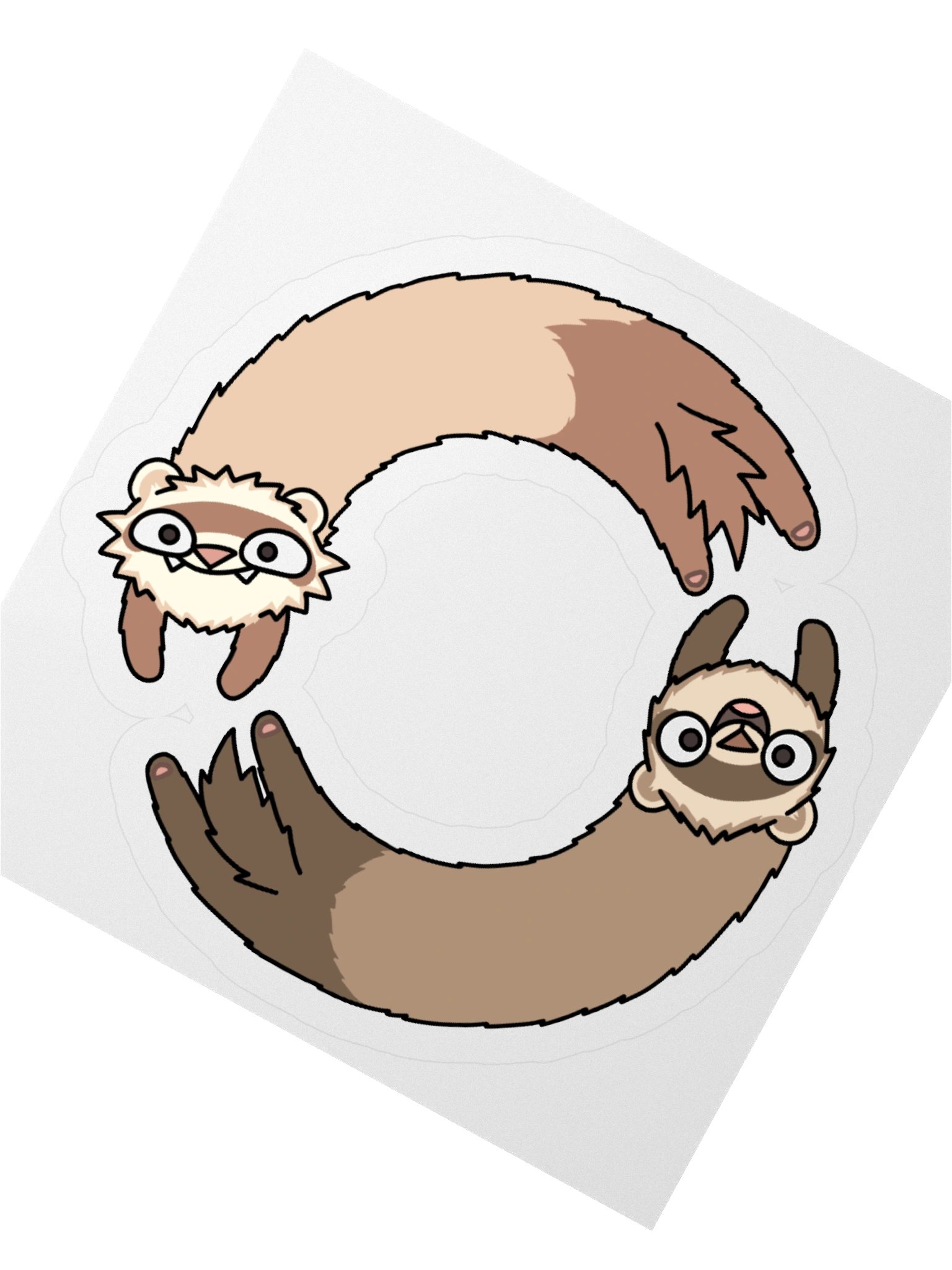 Ferret Ouroboros | Sticker product image (3)
