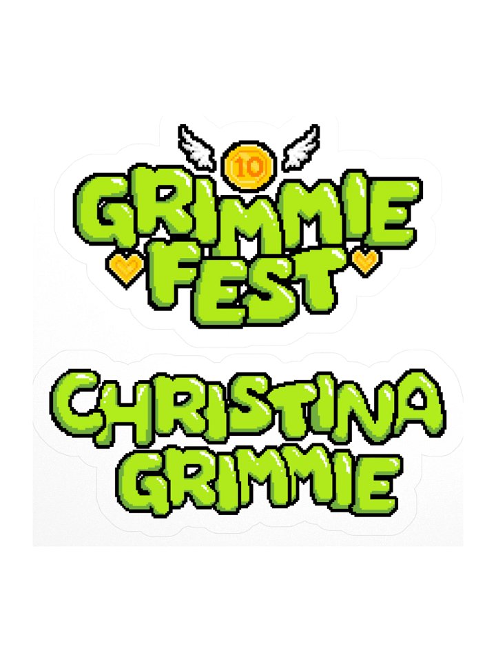 Christina Grimmie Fest Stickers product image (1)